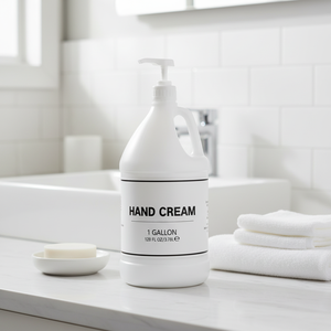 Wholesale 1 Gallon Customized White Label Disposable Hand Cream Hotel Amenities