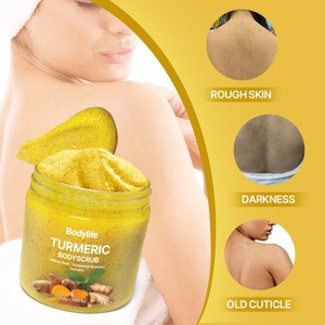 Natural Organic Turmeric Face Scrub Improve Acne Brightening
