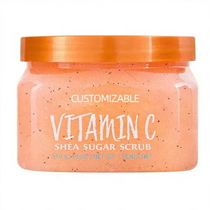 Customizable Vitamin C Shea Butter Salt Scrub