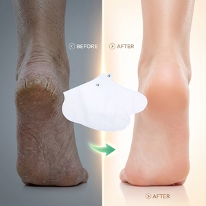 Private Label Foot Sheet Mask with Nicotinamide and Natural Fragrance