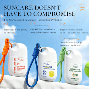 Deep Hydration Lightweight Non Greasy Broad Spectrum UV Protection Invisible Finish Daily Outdoor Care 40ml Sunscreen SPF 50