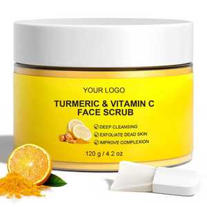 Aloe Vera Infused Face and Body Scrub Vitamin C Turmeric