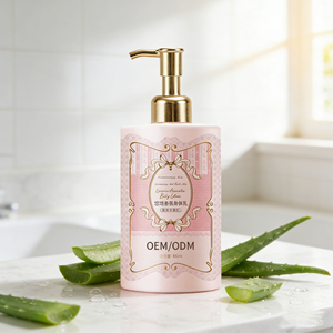 Customized Fragrance Body Lotion & Cream 300ml Glycerol Anti-Aging