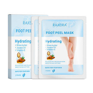 Private Label Foot Masking Peel off Herbal Shea Butter Jojoba Oil Vitamin E