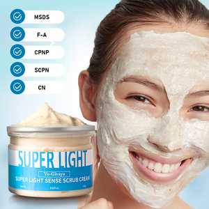 Organic Sugar Facial Scrub Exfoliator Whitening Moisturizer